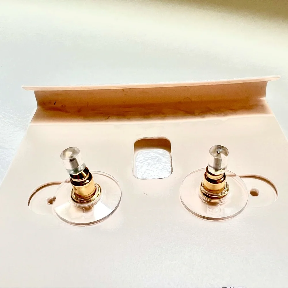 🆕 Imitation Pearl Drop & Gold Tone Earrings